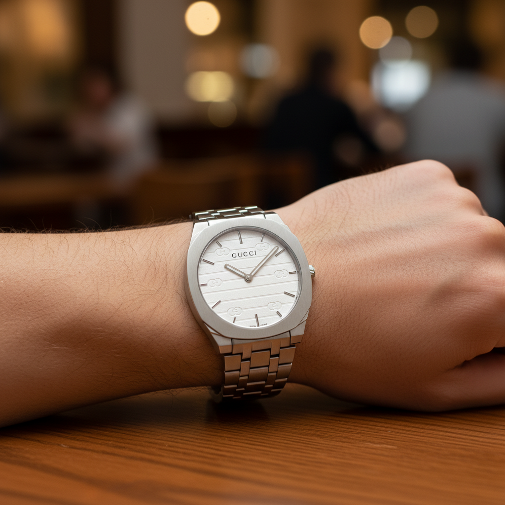 Gucci Watch Real Background - 1:1