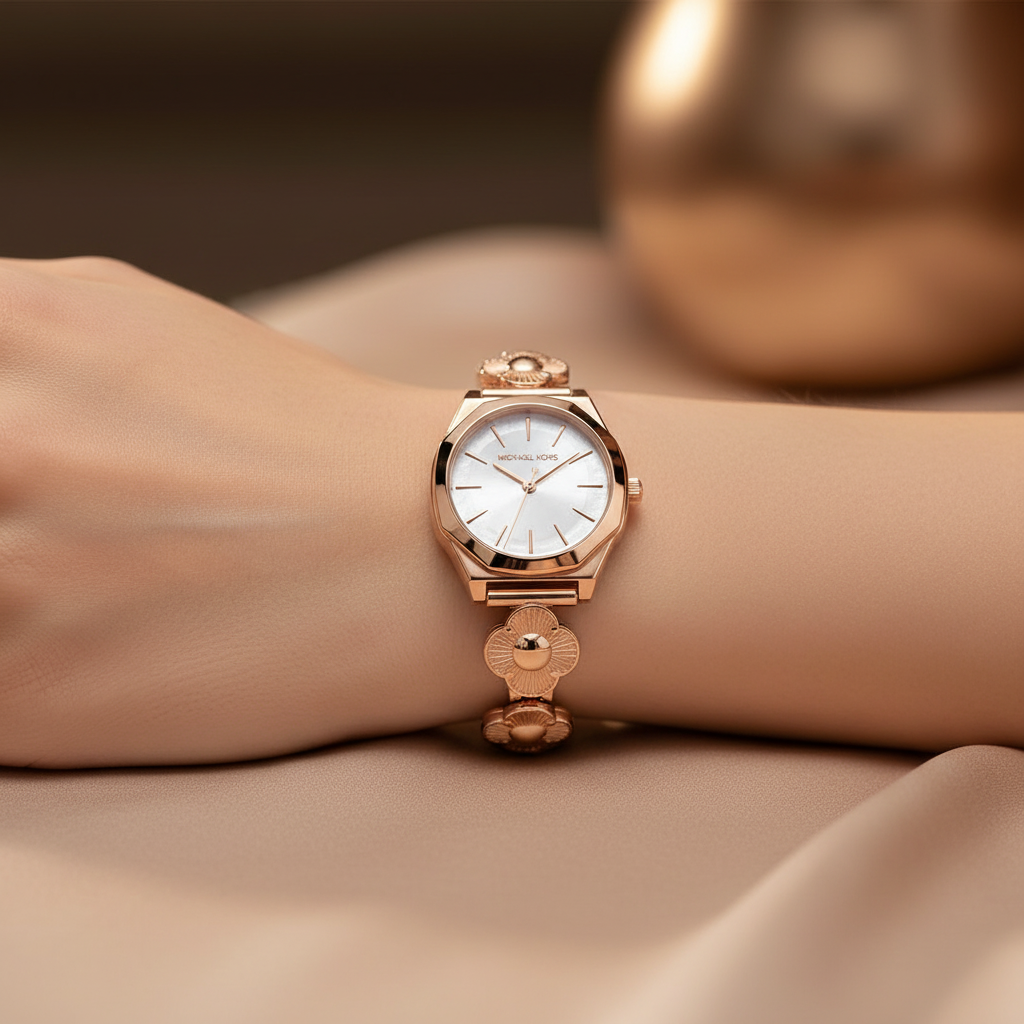 Rose Gold MK Watch - New Angle Hand Only 1:1