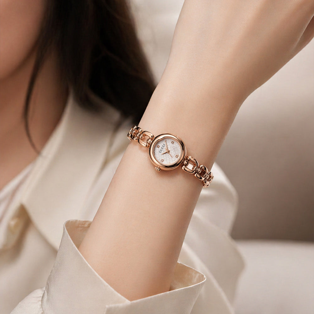 Aurelia Rose Gold White Dial