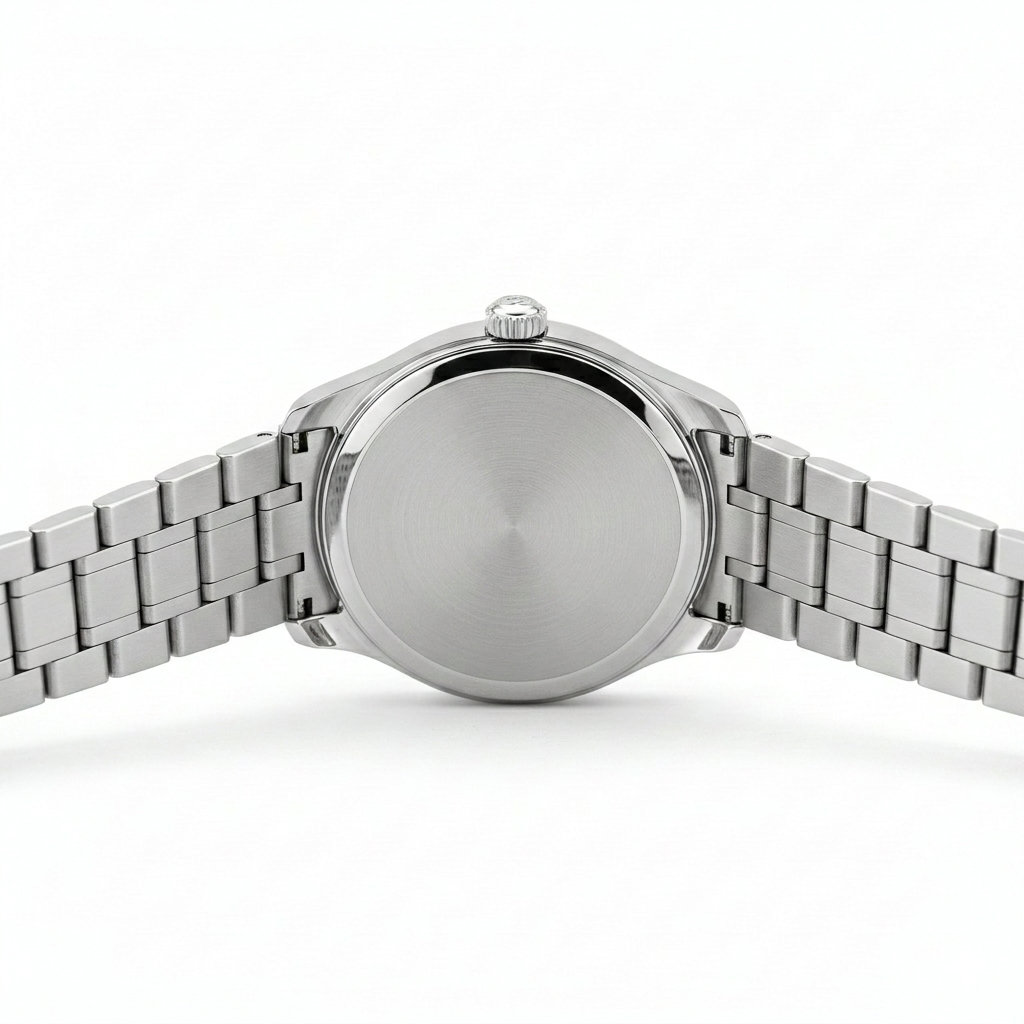 Aurex Silver White Dial