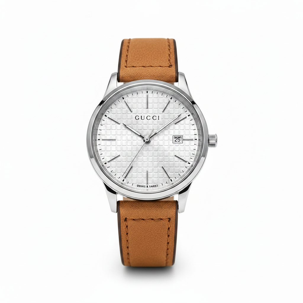 Brown Watch Front View