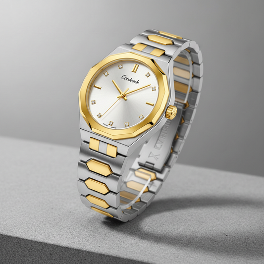 Cordevele Two-Tone Watch – Same Background & Angle