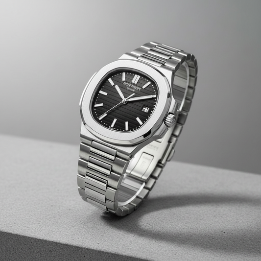Patek Philippe Nautilus Black Dial - Studio