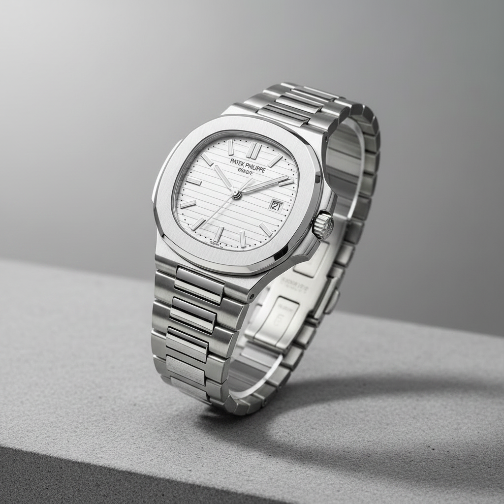 Patek Philippe Nautilus White Dial - Studio