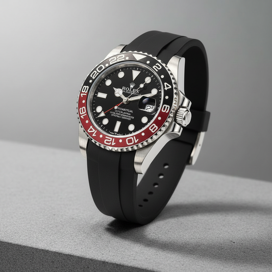 Rolex GMT Coke Black Rubber - Studio Background